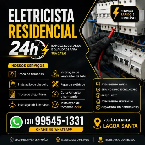 Lagoa Santa Elétrica 24h