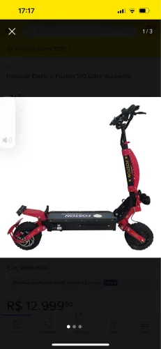 Conserto patinete elétrico