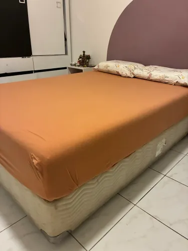 Cama Casal - colchão NASA