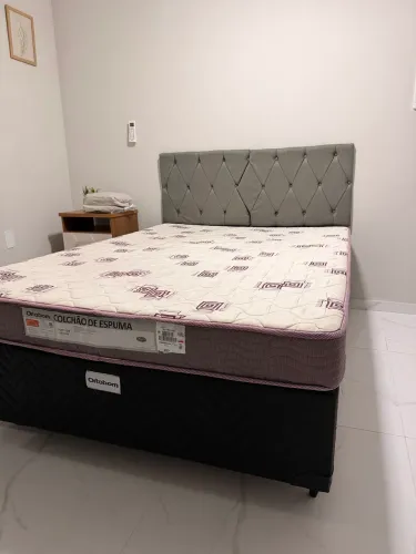 Cama box casal Ortobom com colchão D28