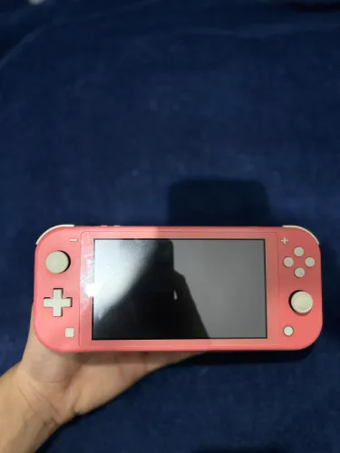 Nintendo Switch Lite Rosa + Estojo Original + Porta Cartuchos | Funcionando Perfeitamente
