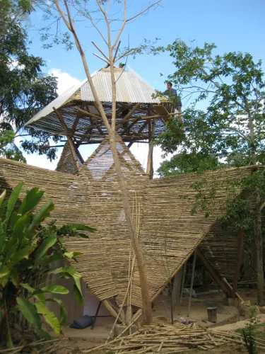 Estruturas em Bambu, Móveis em Bambu,venda de Bambu tratado.