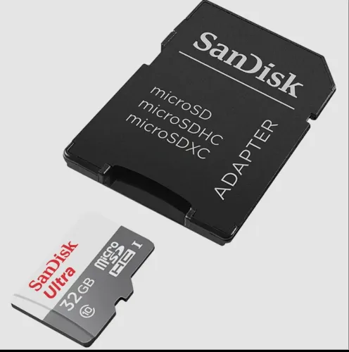 Cartão de Memoria Micro SD 32Gb SanDisk Ultra com Adaptador