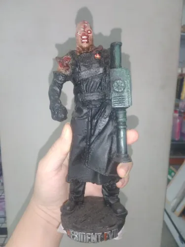 Decoração gamer umbrella resident evil nemesis original 