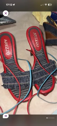 Sandália Arezzo Vintage/Retrô