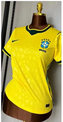 Camisa do Brasil feminina e masculina novas apenas sob encomenda 