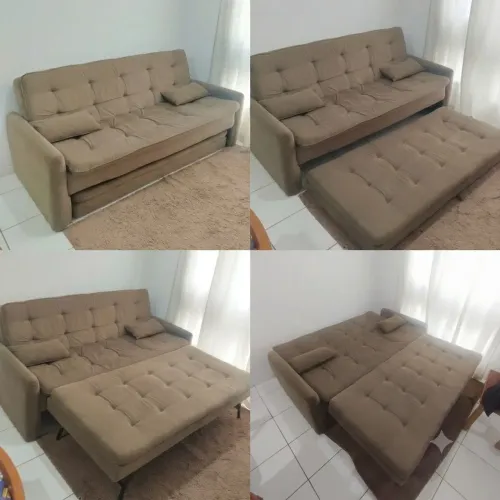 Sofá/cama + cama auxiliar