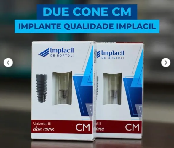Implante Implacil UN III CM AR Due Cone- ORIGINAL