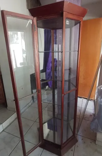 Cristaleira Pérola Mica Maciça