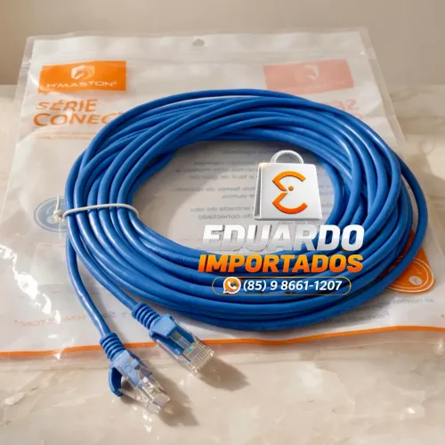 RJ45 Cabo de Rede Internet / Ethernet de 10 Metros
