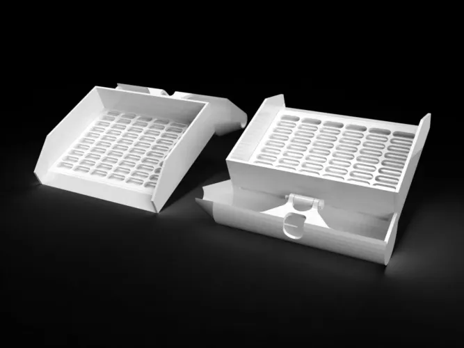 Pá Contadora de Cápsulas produzida em Impressão 3D