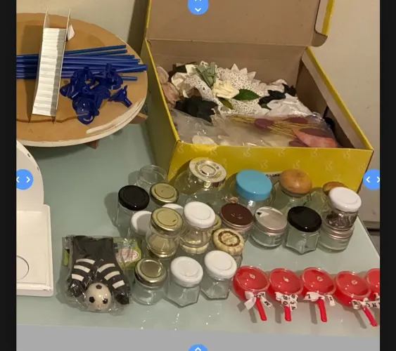 Enfeites de mesa em MDF