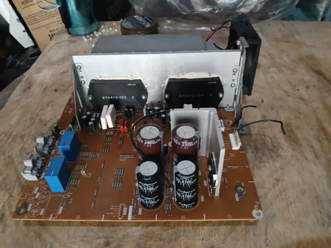 Placa amplificadora do som sony Zux9 funcionando 