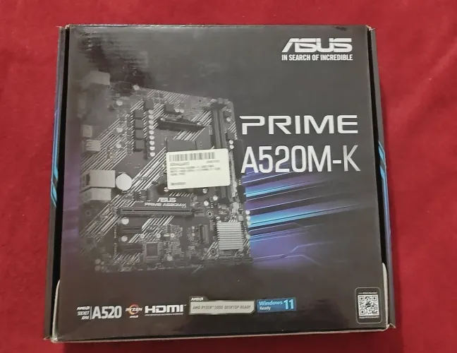 PLACA MAE A520M-K PRIME DA ASUS