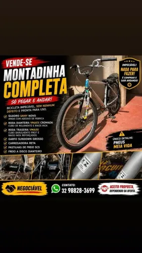 Vendo bicicleta montadinha