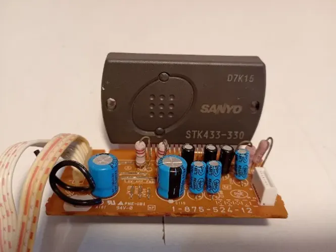Circuito integrado STK 433-330 SANYO original com a placa. Funcionando perfeitamente.