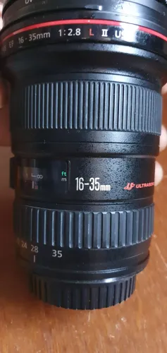Lente profissional 16 35 L II canon
