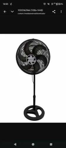 Ventilador turbo funcionando perfeitamente 220v