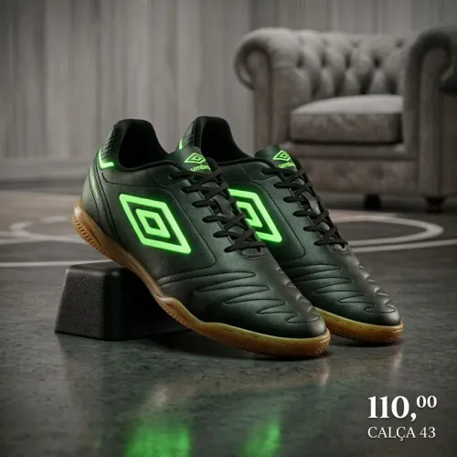 Chuteira futsall umbro class masculina