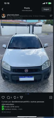 Fiat Strada Working Hard 1.4 Fire Flex 8V CD 2018