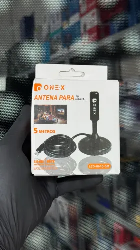 Antena para tv digital e conversor 