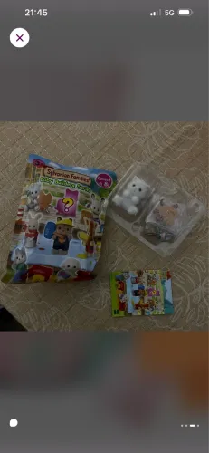 blind bag sylvanian families - baby builders series - gatinho