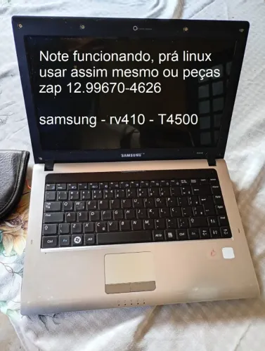 Notebook pra usar assim aproveitar peças