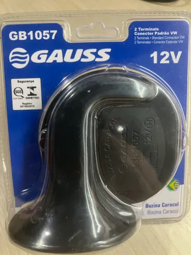Buzina caracol GAUSS 12V