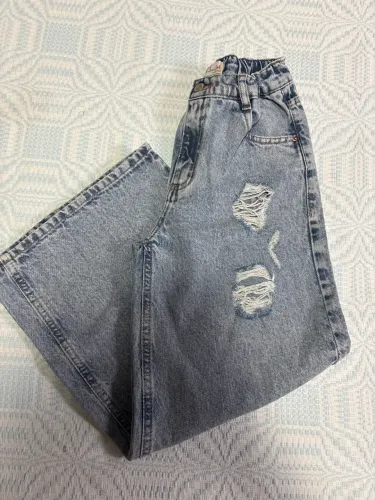 Calça jeans infantil menina 