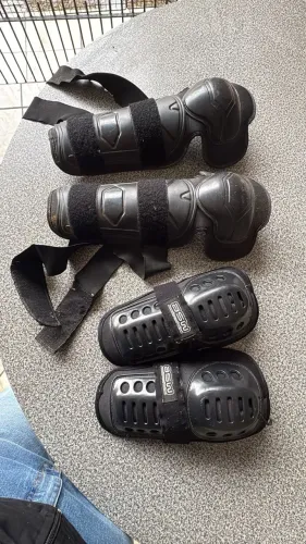 Kit joelheira e cotoveleira
