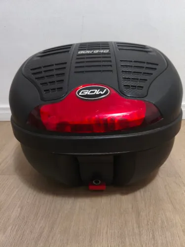 Baú para moto + rede( leia a descrição)