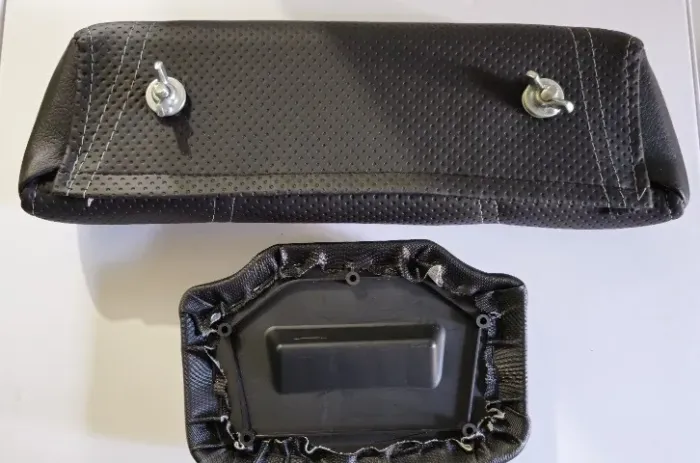 Encosto para Top Case aluminio ou plastico