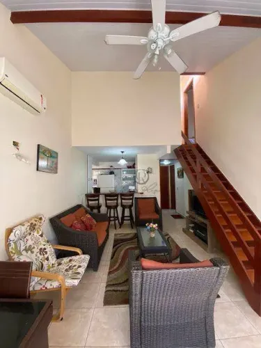 Apartamento Duplex com 3 dormitórios à venda, 90 m² por R$ 477.000,00 - Peró - Cabo Frio/R