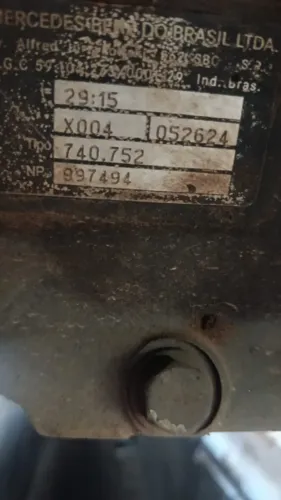 Diferencial mercedes relação 15x29