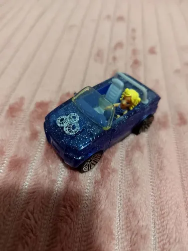 Carrinho polly pocket colecionavel