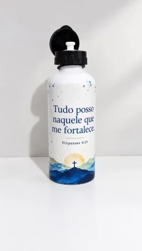 Garrafinhas de alumínio personalizada 300 ml