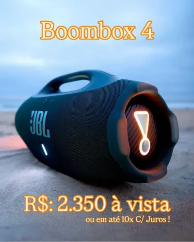 Boombox 4 Com Wi-Fi 