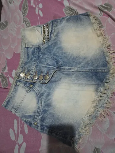 Saia jeans tamanho 38