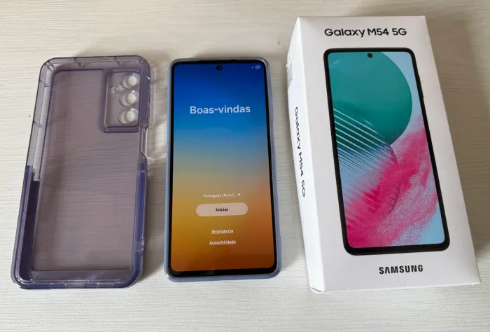 Samsung Galaxy M54 5G 256Gb 8Gb RAM, muito novo!