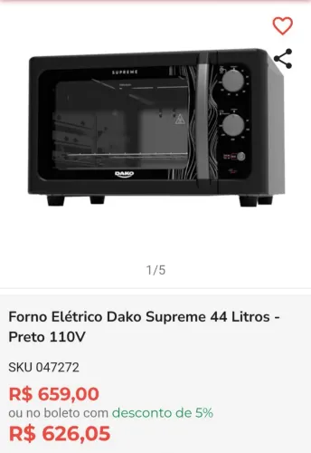 Forno elétrico 