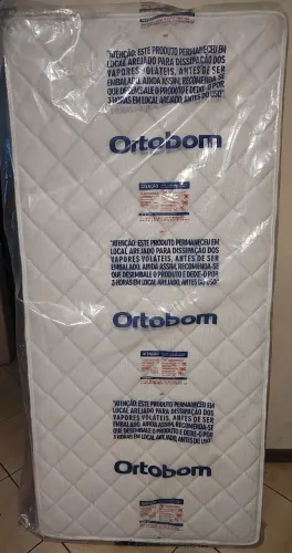 Colchão Solteiro NOVO Ortobom Pró Saúde D28 espuma, nunca utilizado