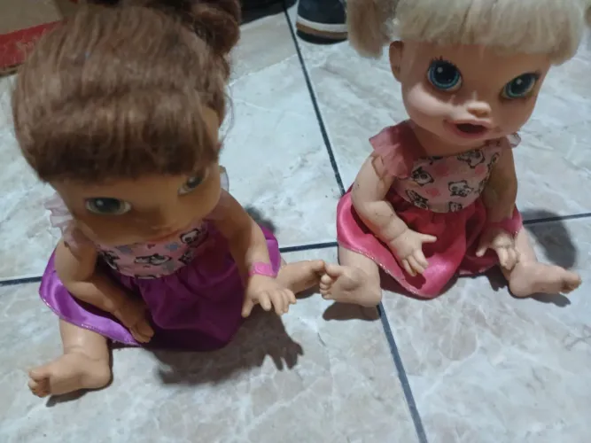 Boneca baby alive hora de comer