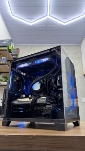 COMPUTADOR GAMER ( NOVO ) RYZEN 5 5500 / 16GB DDR4 / SSD NVME 512GB / RX 7600 8GB