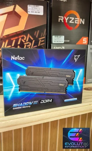 Memória RAM 2x8GB DDR4 3200mhz nova, lacrada, com garantia!