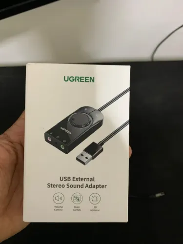 Placa de Som USB UGREEN