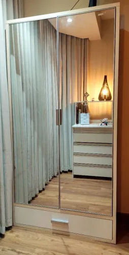 Sapateira espelhada branca Tok&Stok