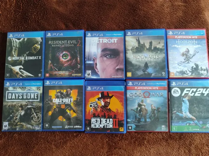 Jogos de ps4 originais (mídia física)