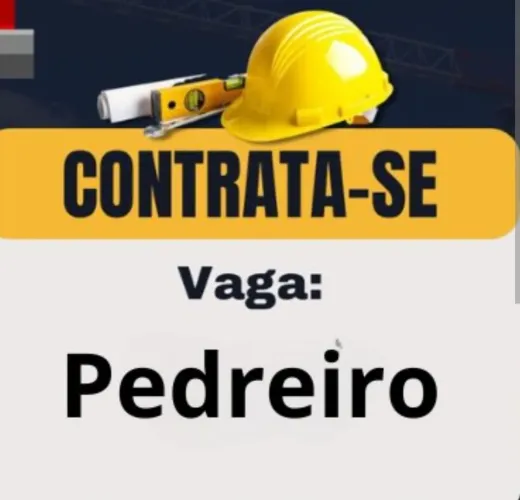 Contrata-se Pedreiro 