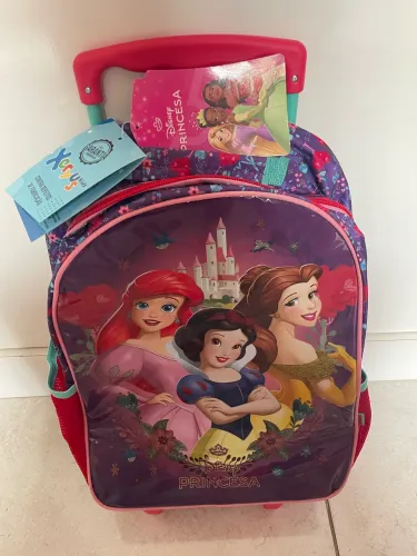 Mochila de rodinhas princesas