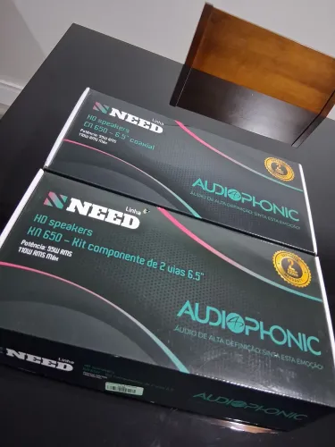 Som automotivo módulo sd400, kit 2 vias coaxial audiophonic Stetsom crossover